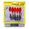 5pcs /Pack HENGJIA SO177 Dual Color Imitation Fishing Lure Freshwater Soft Dummy Bait, 7cm - Image 6