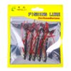 HENGJIA SO175 Two Color Split Fork Soft Bait Freshwater Fishing Salmon Lures, 6.6cm 5pcs /Pack - Image 7