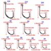 HENGJIA FH032 3-12# Outdoor Fishing Single Hook With Ring, 500pcs / Box - Image 3
