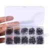 HENGJIA FH032 3-12# Outdoor Fishing Single Hook With Ring, 500pcs / Box - Image 5