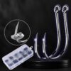 HENGJIA FH032 3-12# Outdoor Fishing Single Hook With Ring, 500pcs / Box - Image 7