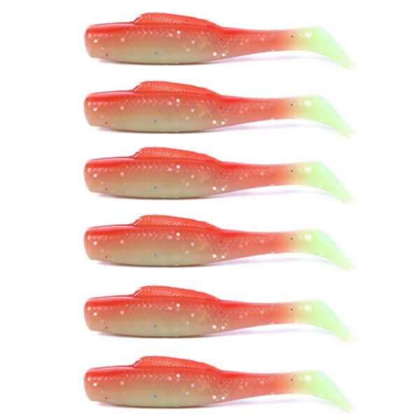 HENGJIA 6pcs / Box Outdoor Fishing Floating Soft Bait 8cm-5g Bionic False Lure, 1#, 2#, 3#, 4#, 5#, 6#