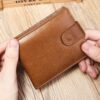 Leather Wallet Men's First Layer Cowhide Coin Purse - Image 6