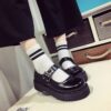 Spring Japanese Style Retro Round Toe Casual Shoes Women's Thick Soled Student Mary Jane Shoes Mori Girl Platform Shoes One Piece Dropshipping - Image 7