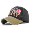 Embroidered Letter Baseball  Men's And Women's Retro Duck Tongue - Image 4