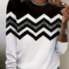 Creative Shading Digital Printing Casual Trend 3D Long Sleeve T-shirt - Image 4