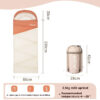 Outdoor Camping Travel Thickened Cold Protection Warm Sleeping Bag - Image 7