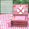 Outdoor Storage Basket For Two With Picnic Mat - Image 4