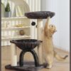 27.8inch Tall Cat Tree Tower For Indoor Cats  Multi-Level Cat Furniture With Sisal Scratching Posts, Plush Perches & Hanging Toys Large Durable Cat Tower, Perfect Gift For Cat Lovers - Image 6