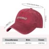Sugmad Unisex Denim Baseball Cap by Zxai-On - Image 23