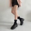 Women's Retro Platform Platform Leather Shoes - Image 5