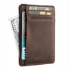 Men's Genuine Leather Anti-theft Swiping Card Holder - Image 8