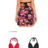 Big Breast Bikini Unlined Top Strap Solid Color Wireless Swimsuit European And American Swimwear Women - Image 4