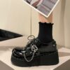 Punk Platform Shoes Dark Lolita Platform Leather Shoes - Image 3