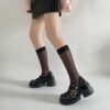 Women's Retro Platform Platform Leather Shoes - Image 4