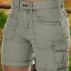 High Waist Women's Overalls Casual Pants Cotton Linen Thin Section - Image 5