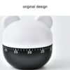 Panda 60 Minutes Mechanical Kitchen Cooking Count Down Alarm Timer Home Decorating Gadget, Random Color Delivery - Image 5