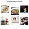 Panda 60 Minutes Mechanical Kitchen Cooking Count Down Alarm Timer Home Decorating Gadget, Random Color Delivery - Image 7