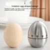 Mechanical Egg Kitchen Cooking Timer Alarm 60 Minutes Stainless Steel  Kitchen Tools - Image 6