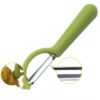 4个一卖 Stainless Steel Round Handle Peeler Sugar Cane Scraper  Fruit Plane, 4 PCS Apple Peeler Knife (Dark Gery), 4 PCS Apple Peeler Knife (Green), 4 PCS Apple Peeler Knife (White), 4 PCS Apple Peeler Knife (Light Gery), 4 PCS Apple Peeler Knife (Black)... - Image 9