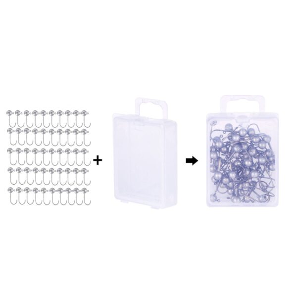 Lead Head Hook Fishing Gear Lua Anti-drop Hooks, HENGJIA JI035 50pcs 1g, HENGJIA JI035 40pcs 1.5g, HENGJIA JI035 30pcs 2g, HENGJIA JI035 20pcs 3.5g, HENGJIA JI035 15pcs 5g, HENGJIA JI035 10pcs 7g, HENGJIA JI035 8pcs 10g, HENGJIA JI035 6pcs 14g...