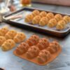 Single Sided 6 Skulls Halloween Silicone Mold, 6 Skulls - Image 3