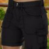 High Waist Women's Overalls Casual Pants Cotton Linen Thin Section - Image 7