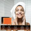Organic Turmeric Soap Bar For Face, Kojic Acid Soap For Hyperpigmentation, Premium Japanese Formulated Kojic Soap Enriched With Vitamin C, Retinol, Collagen - Image 6