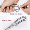 10 inch Kitchen Poultry Fish Chicken Bone Stainless Steel Cutter Cook Gadget Shear, Gift Box Package - Image 9