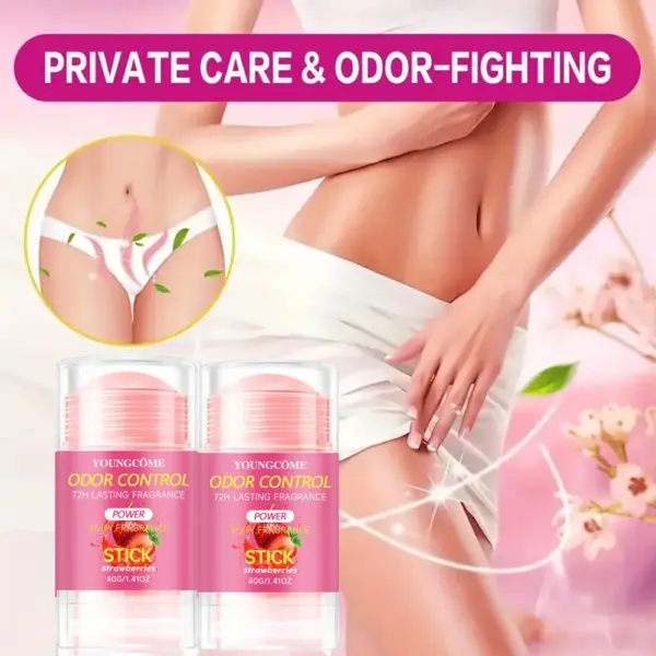 Strawberry Deodorant set - 72H Freshness, Aluminum-Free, Sweet Scent for Women, School Safe for Sensitive Skin - AliExpress