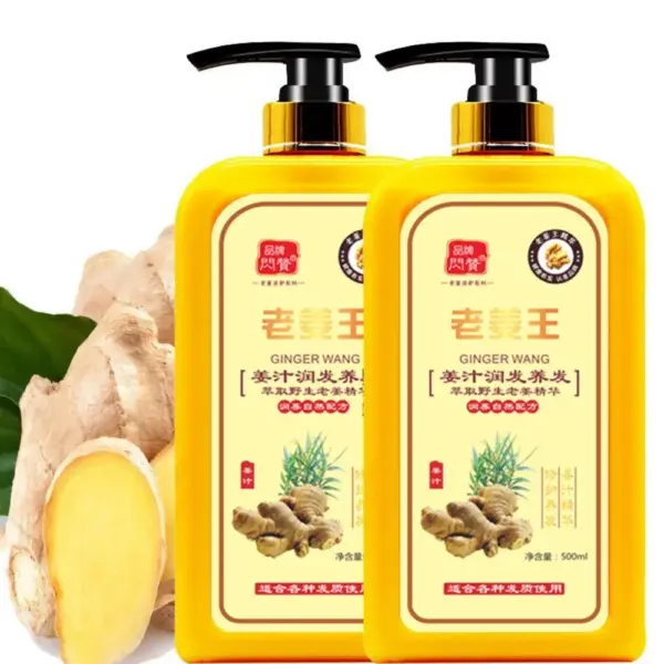 Ginger Shampoo Ginger King Refreshing Anti-dandruff Conditioner Ginger Juice Shampoo Shampoo and Conditioner