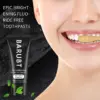 BARUBT activated carbon fluorine-free whitening toothpaste contains fresh mint and coconut oil to help remove dental spots - AliExpress - Image 5