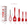 5 In 1 Pot Spatula Silicone Spatula Egg Beater Cooking Baking Tool Set - Image 3