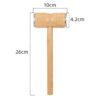 Multifunctional Double-Sided Wooden Handle Meat Hammer Kitchen Steak Tendon Breaker - Image 3