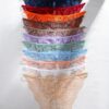 12-Pack Solid Color Lace Trim, Panties - Image 2