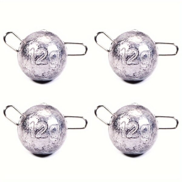 10 Pieces Of 2g-14g Ball Fishing Sinker