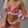 Cute Hello Kitty Bra And Panties SET - Image 4