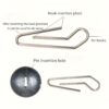 20pcs Round Ball Fishing Sinker - Image 3