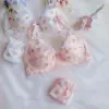 Embroidery Thin Cup Underwear With Butterfly - Image 2