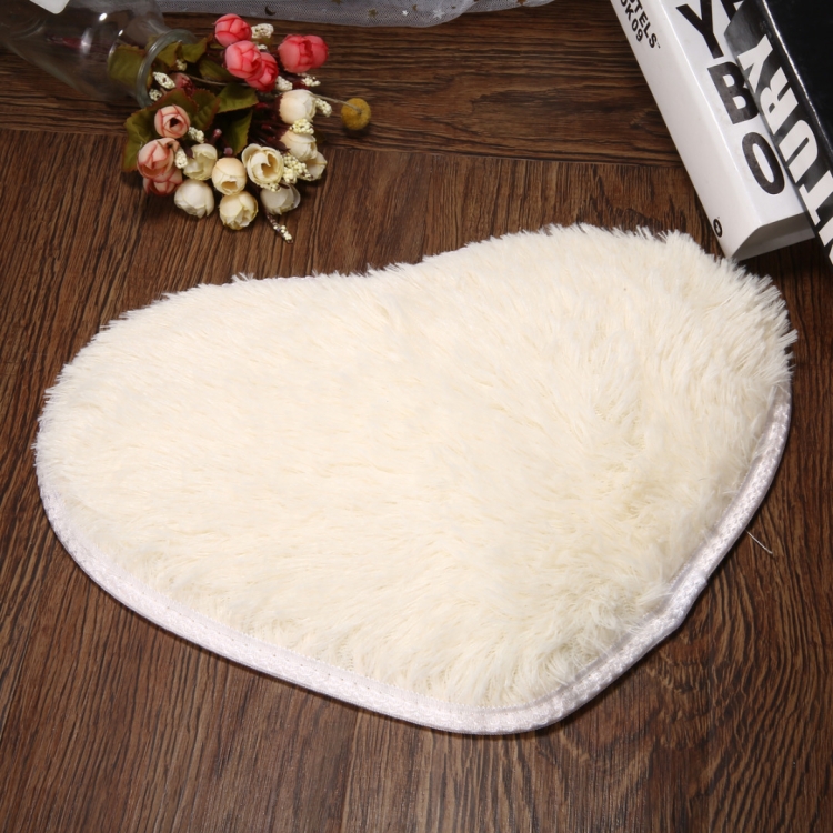 Heart Shape Non-slip Bath Mats Kitchen Carpet Home Decoration, 70*80CM - Image 2